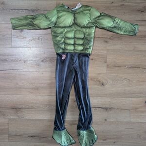 Avenger Green and Black Superhero Costume for Kids